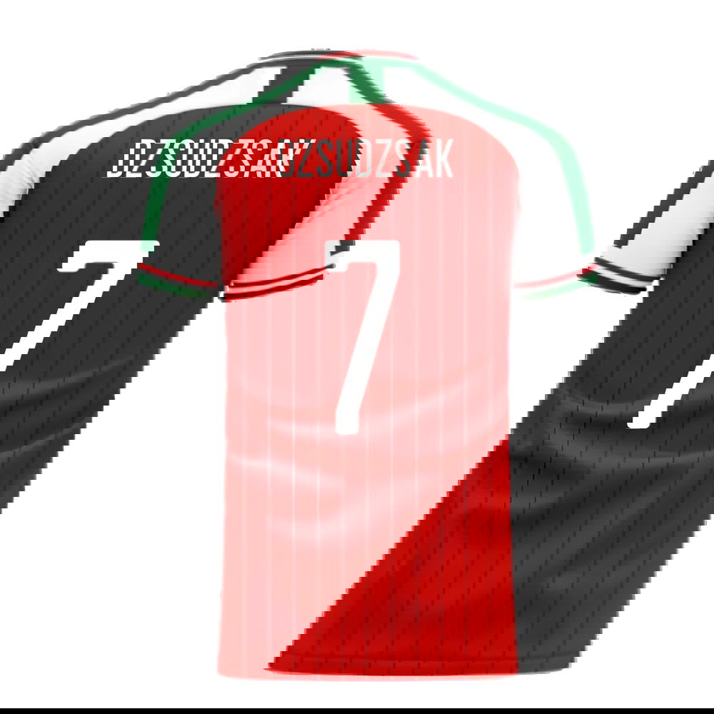 Hungary 2025-2026 Home Concept Football Kit (Libero) (DZSUDZSAK 7)