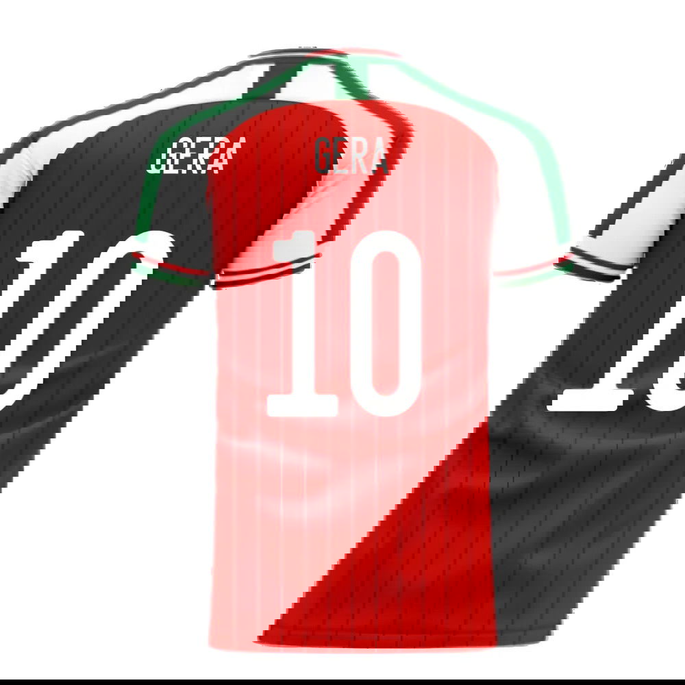 Hungary 2025-2026 Home Concept Football Kit (Libero) (GERA 10)