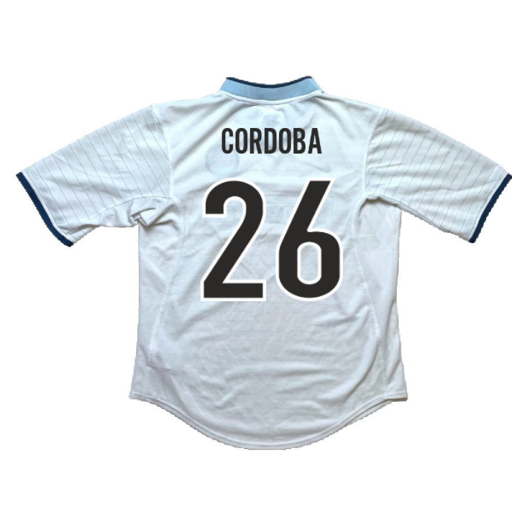 Inter Milan 1998-99 Away Shirt (XL) (Cordoba 26) (Excellent)