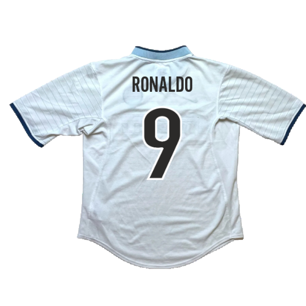 Inter Milan 1998-99 Away Shirt (XL) (Ronaldo 9) (Excellent)