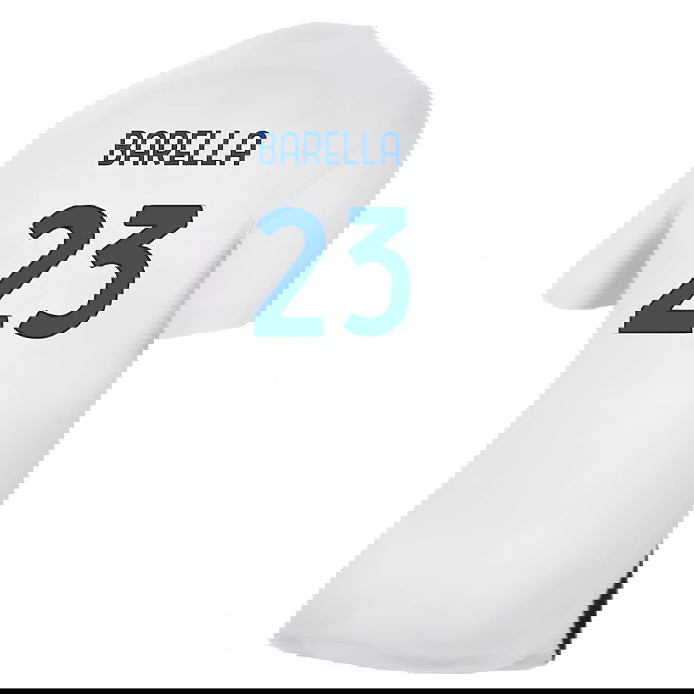 Inter Milan 2023-24 Away Shirt (Sponsorless) (M) (Barella 23) (BNWT)