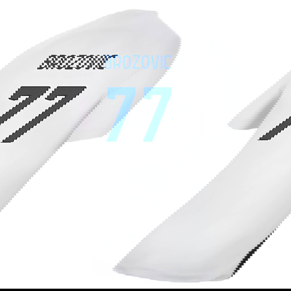 Inter Milan 2023-24 Away Shirt (Sponsorless) (M) (Brozovic 77) (BNWT)