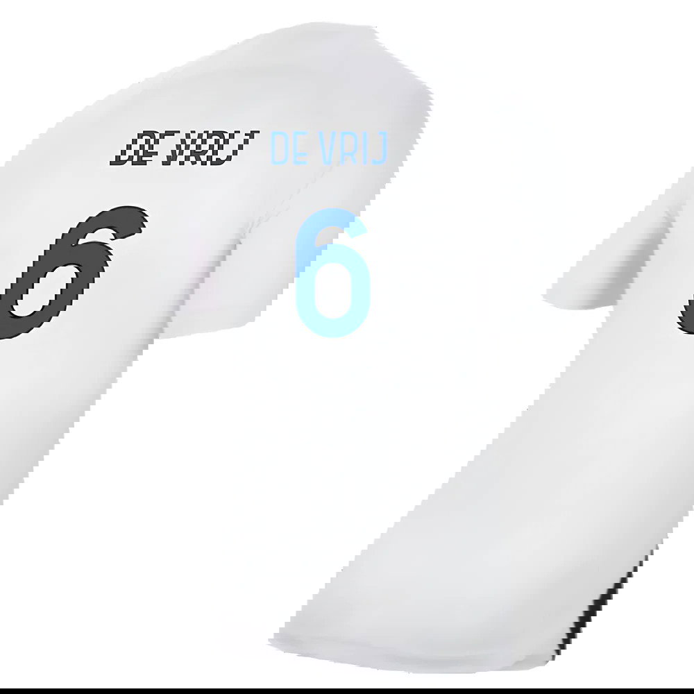 Inter Milan 2023-24 Away Shirt (Sponsorless) (M) (De Vrij 6) (BNWT)