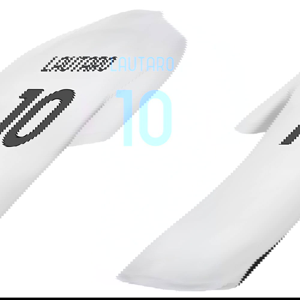 Inter Milan 2023-24 Away Shirt (Sponsorless) (M) (Lautaro 10) (BNWT)
