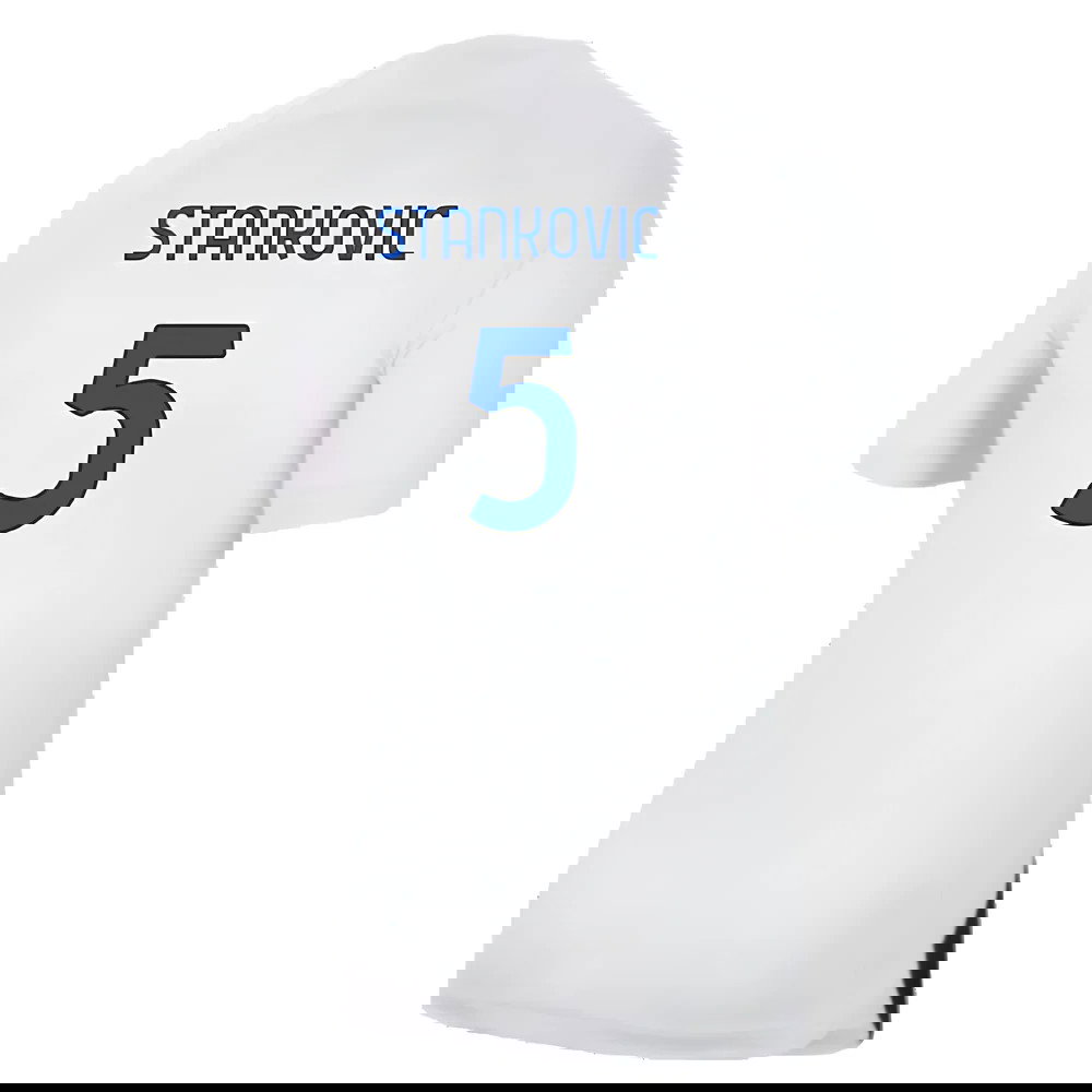 Inter Milan 2023-24 Away Shirt (Sponsorless) (M) (Stankovic 5) (BNWT)
