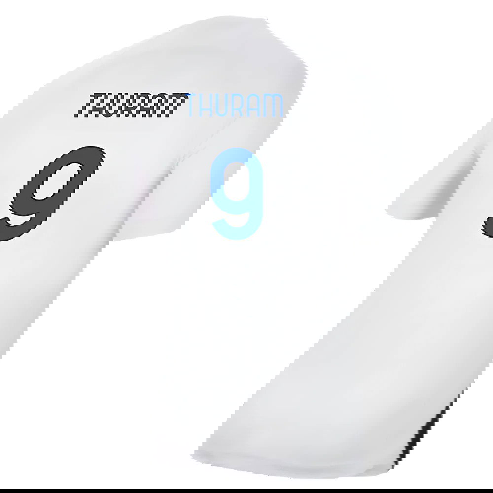 Inter Milan 2023-24 Away Shirt (Sponsorless) (M) (Thuram 9) (BNWT)