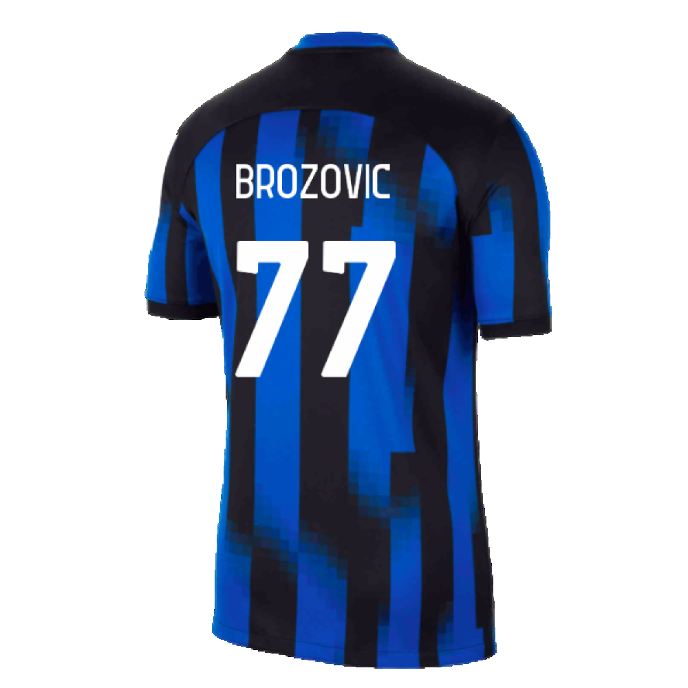 Inter Milan 2023-24 Home Shirt (SB) (Brozovic 77) (Excellent)