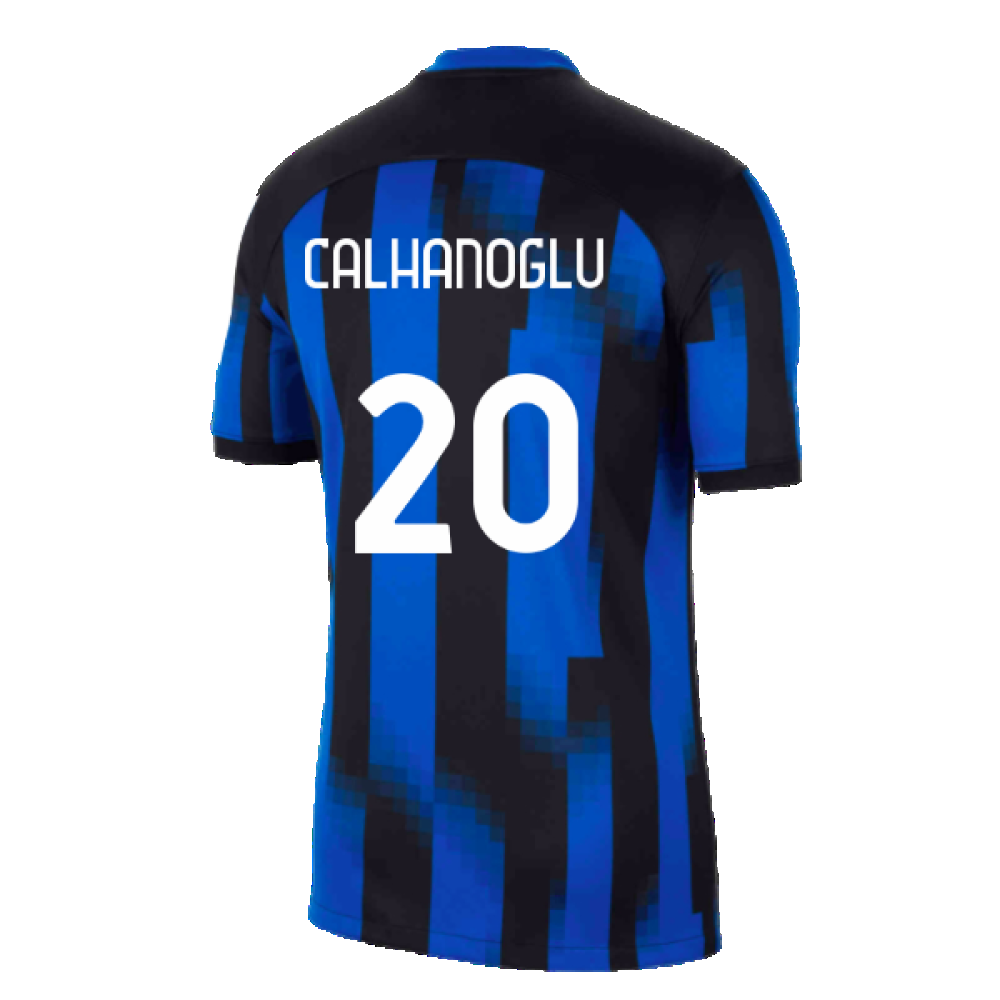 Inter Milan 2023-24 Home Shirt (SB) (Calhanoglu 20) (Excellent)