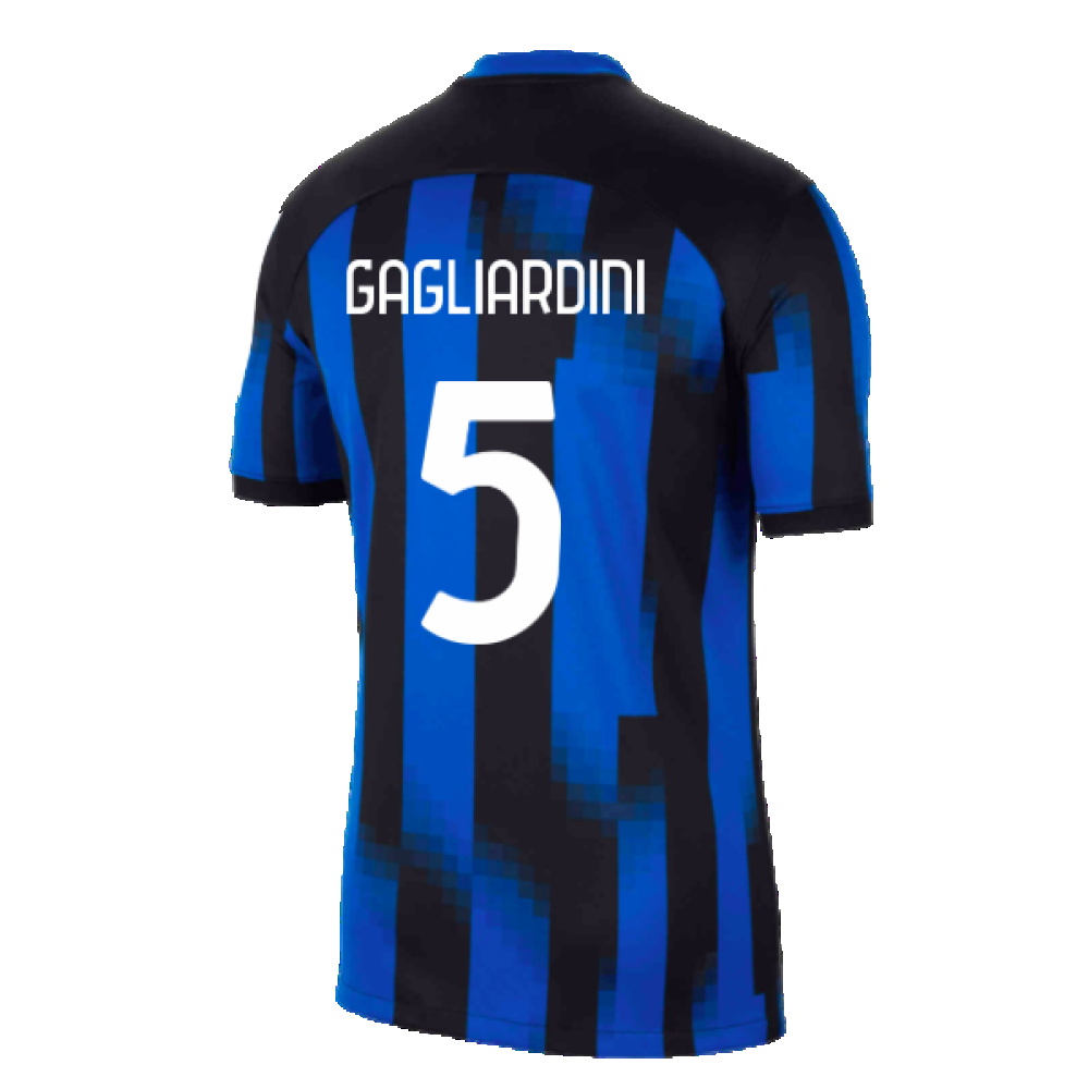 Inter Milan 2023-24 Home Shirt (SB) (Gagliardini 5) (Excellent)