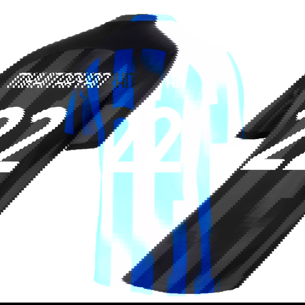 Inter Milan 2023-24 Home Shirt (SB) (Mkhitaryan 22) (Excellent)