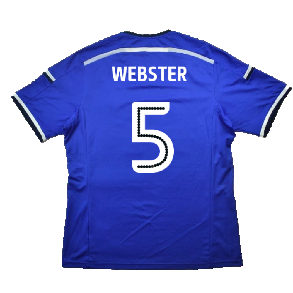 Ipswich Town 2017-18 Home Shirt ((Very Good) XXL) (Webster 5)