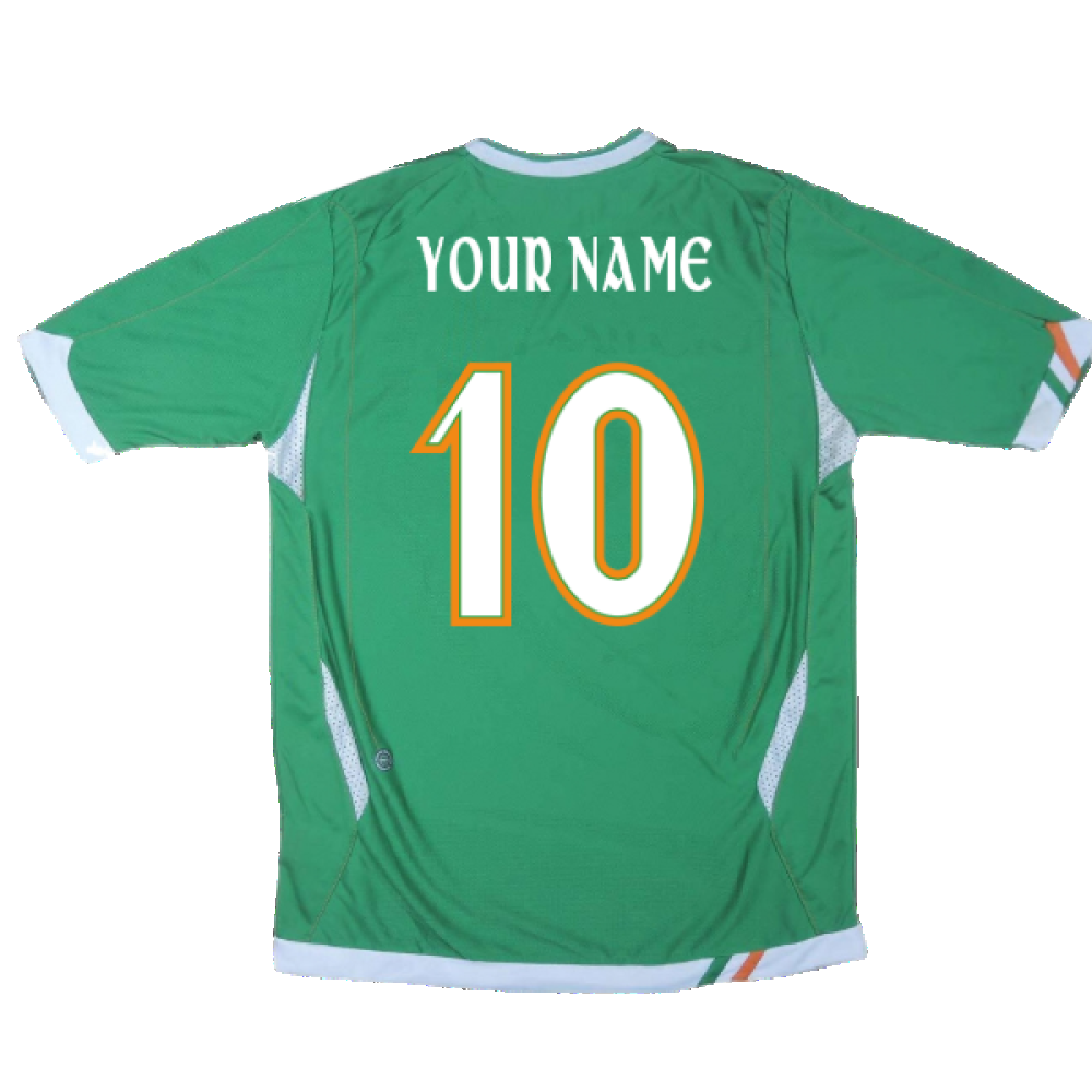 Ireland 2006-08 Home Shirt ((Very Good) XL) (Your Name)