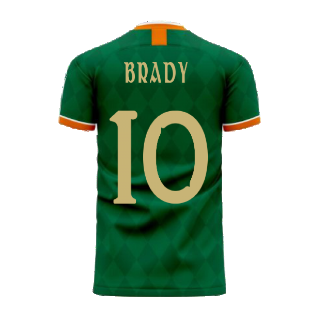 Ireland 2025-2026 Classic Concept Football Kit (Libero) (BRADY 10)