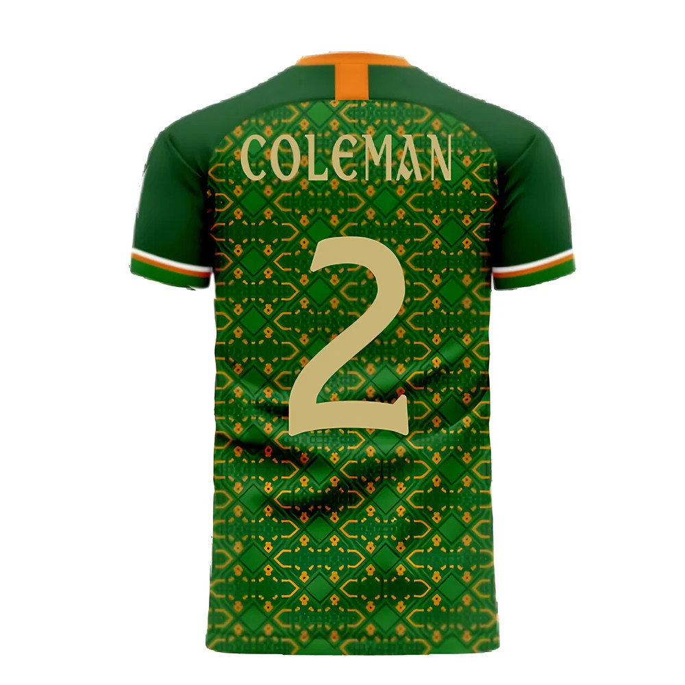 Ireland 2025-2026 Home Concept Football Kit (Libero) (COLEMAN 2)