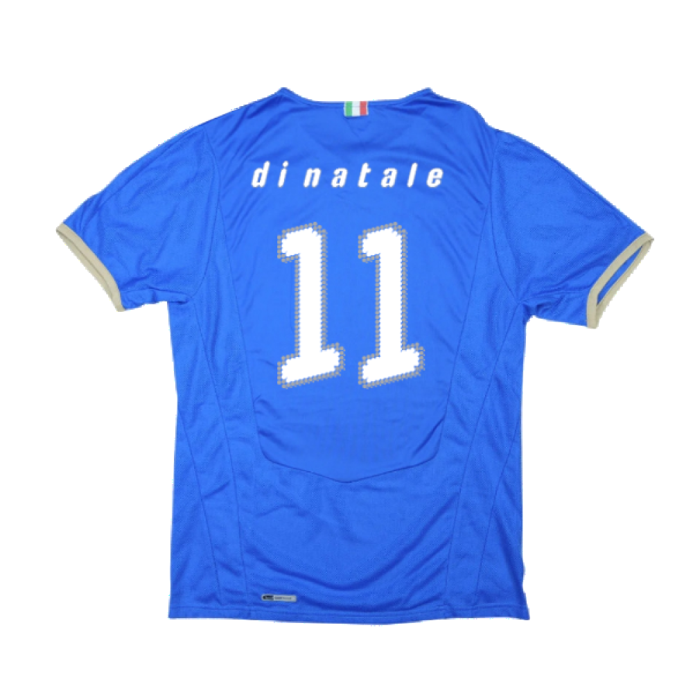 Italy 2008-09 Home Shirt ((Very Good) S) (Di Natale 11)