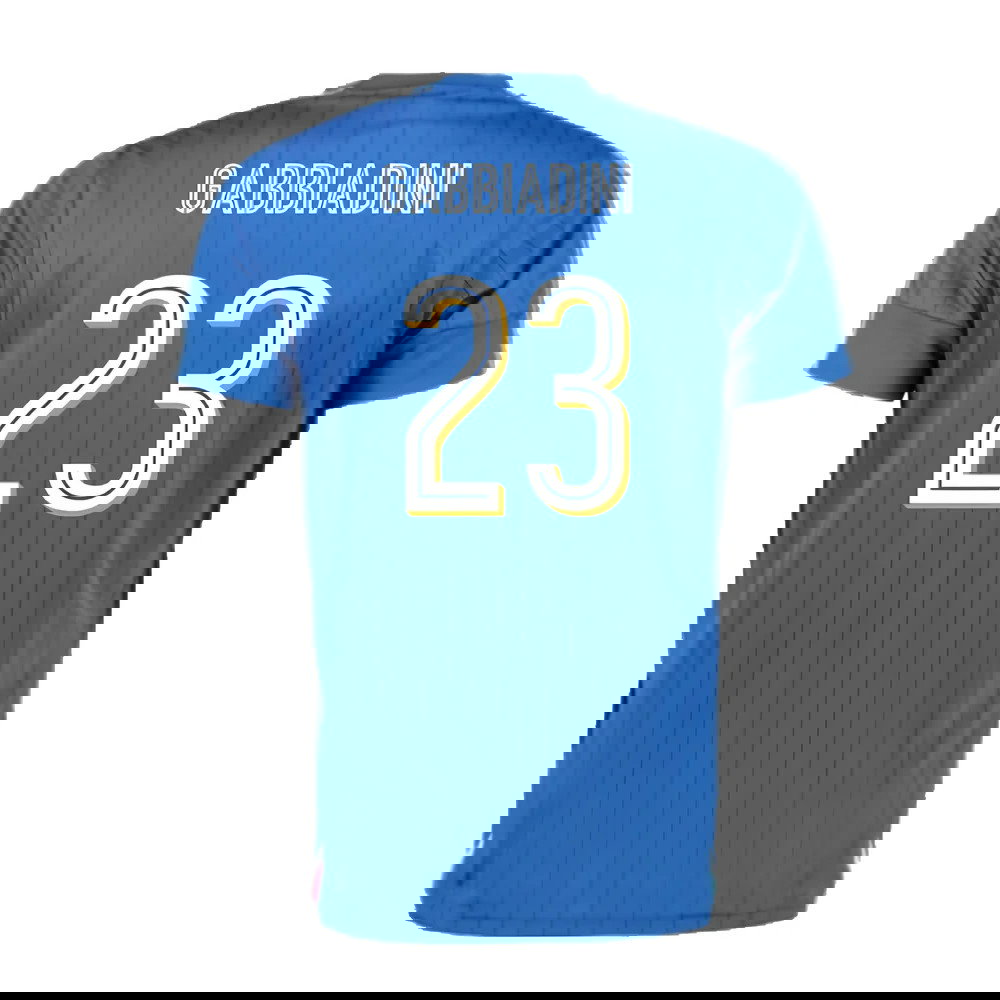 Italy 2016-17 Home Shirt (L) (Excellent) (Gabbiadini 23)