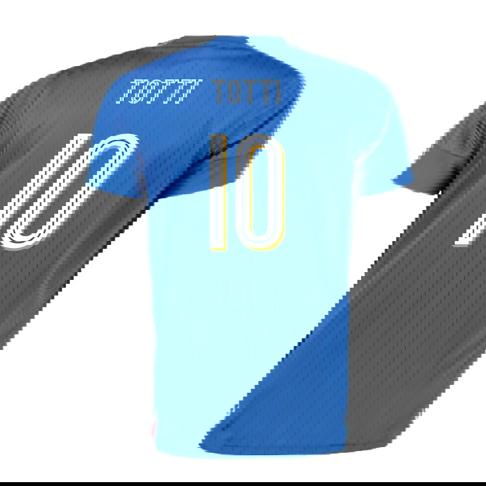 Italy 2016-17 Home Shirt (L) (Excellent) (Totti 10)