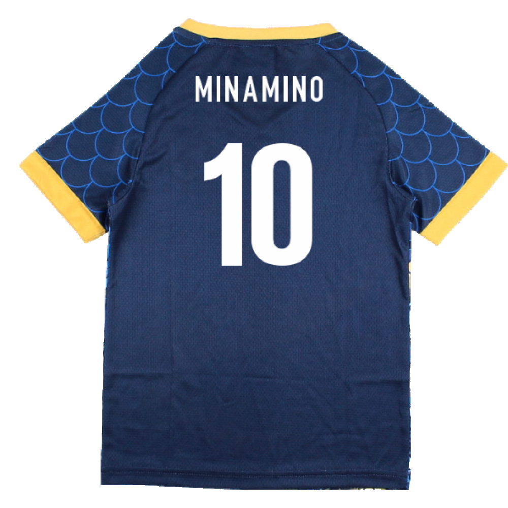  Japan 2025-2026 Third Concept Football Kit (Libero) (MINAMINO 10)
