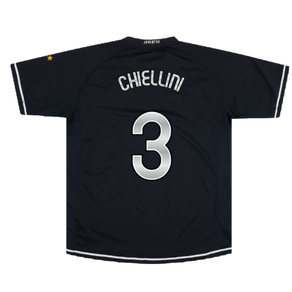 Juventus 2006-07 Away Shirt ((Excellent) XL) (Chiellini 3)