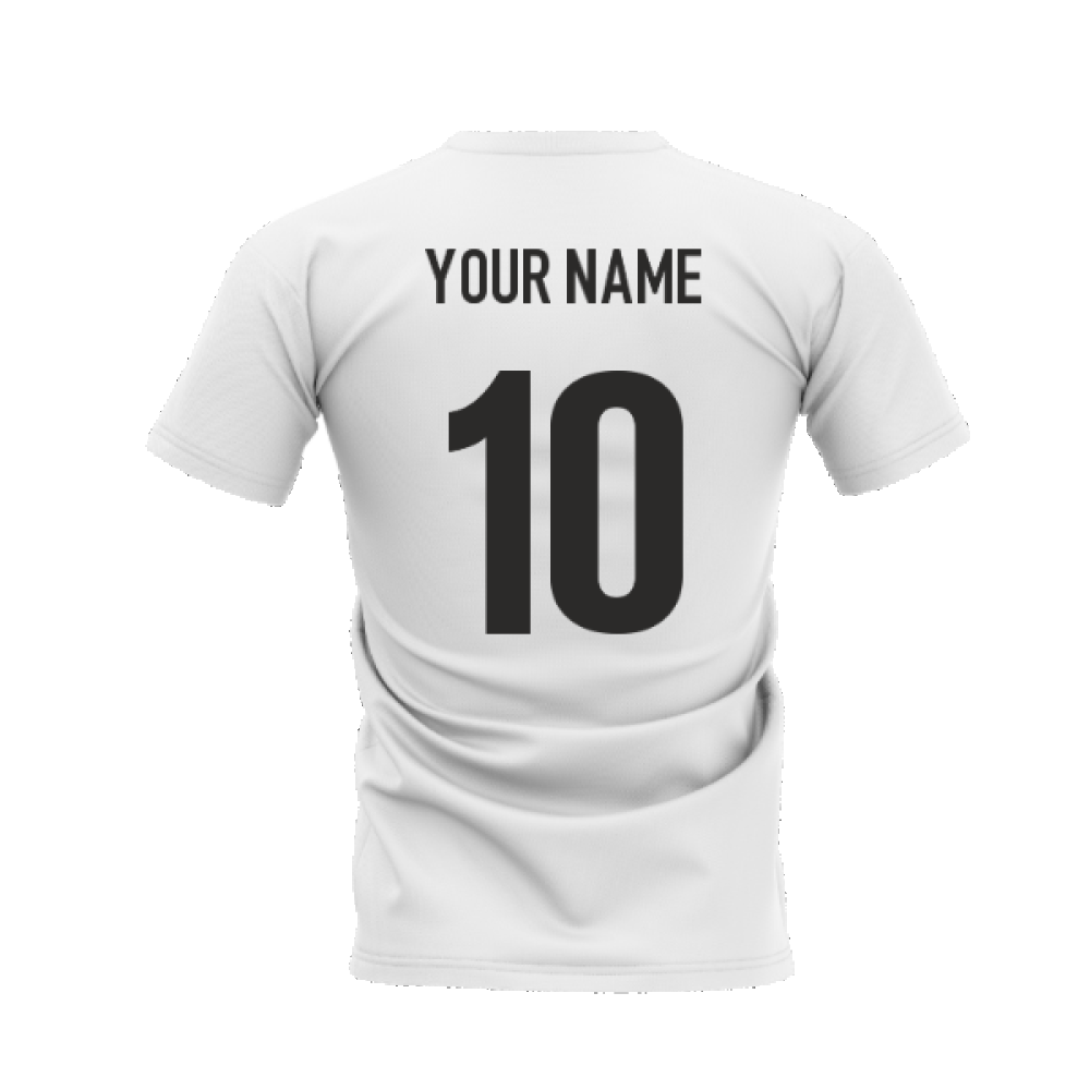 Kaka Legend T-Shirt (White) (Your Name)