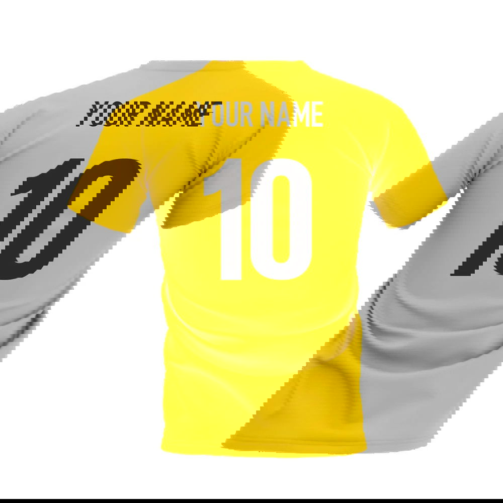 Kaka Legend T-Shirt (Yellow) (Your Name)