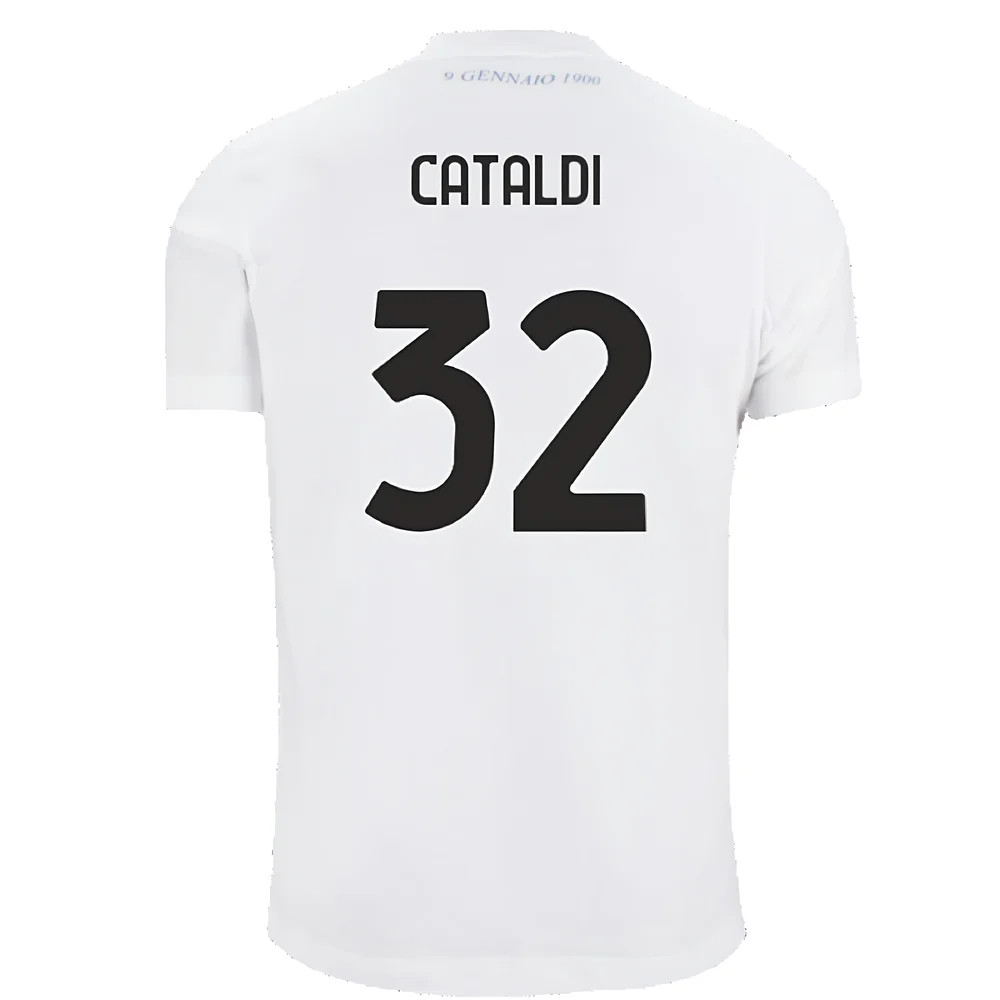 Lazio 125th Anniversary Cotton Tee (White) (Cataldi 32)