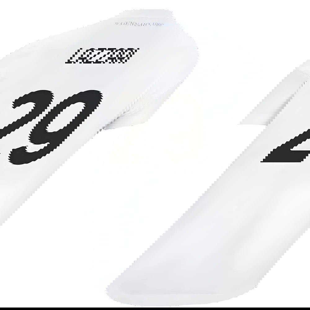 Lazio 125th Anniversary Cotton Tee (White) (Lazzari 29)