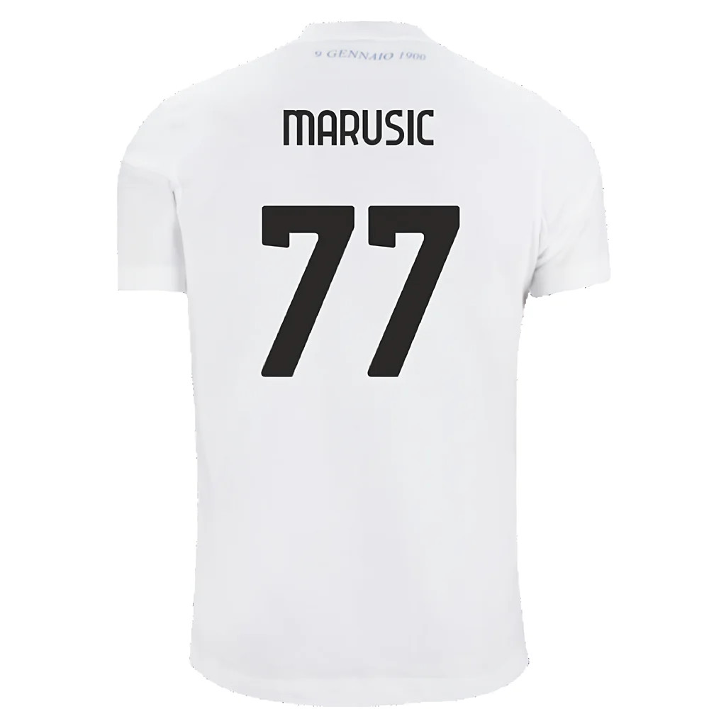 Lazio 125th Anniversary Cotton Tee (White) (Marusic 77)