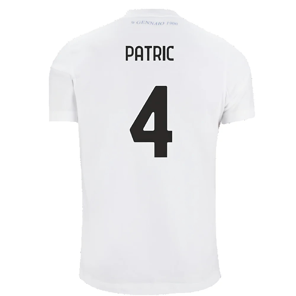 Lazio 125th Anniversary Cotton Tee (White) (Patric 4)