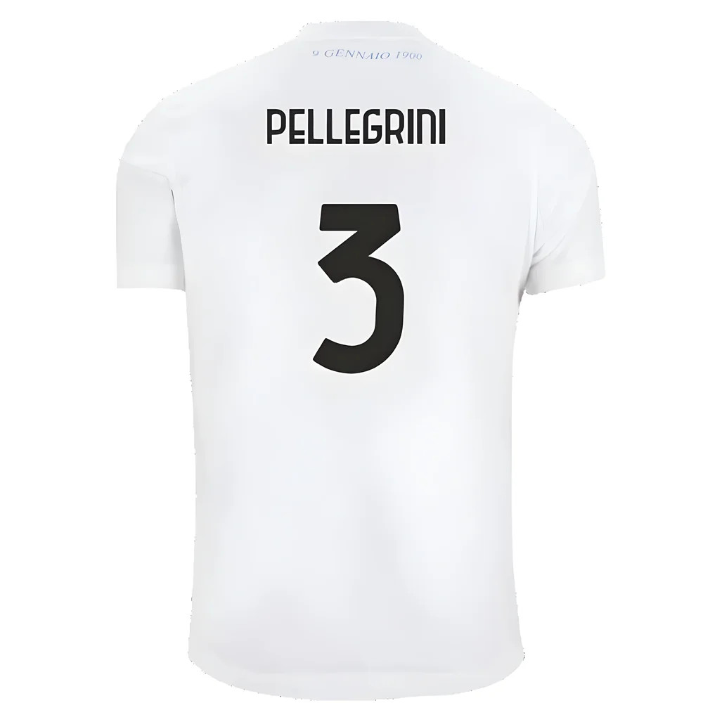 Lazio 125th Anniversary Cotton Tee (White) (Pellegrini 3)