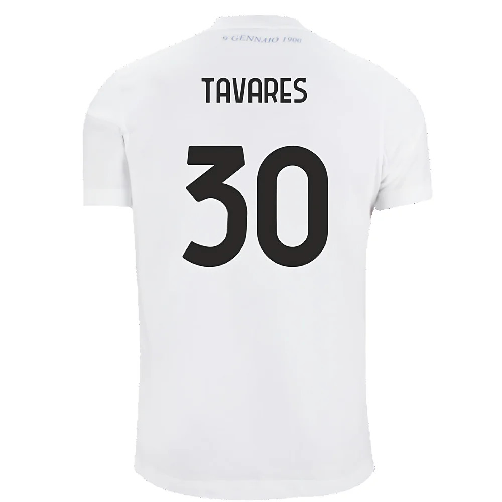 Lazio 125th Anniversary Cotton Tee (White) (Tavares 30)