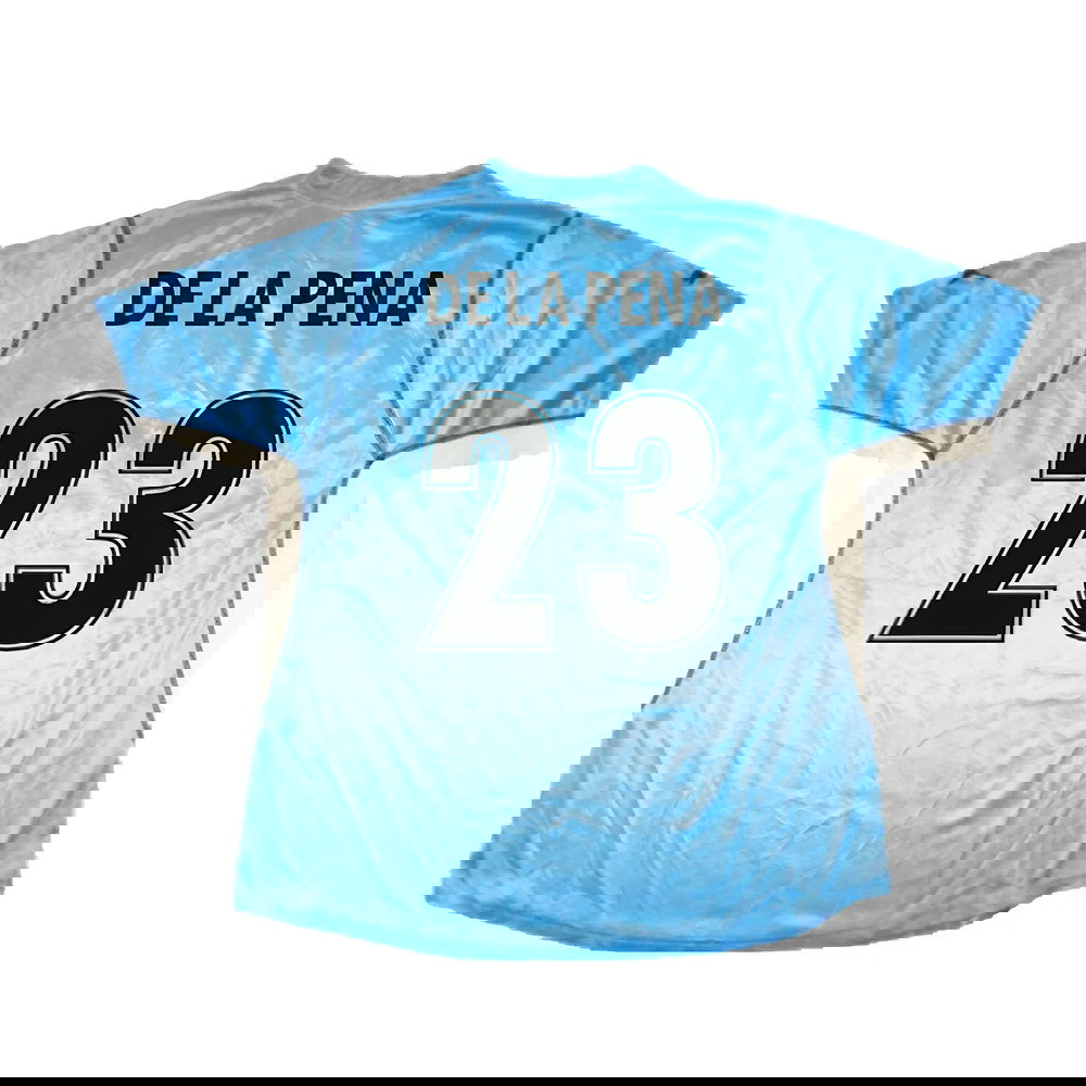 Lazio 2001-02 Home Shirt (Very Good) (De La Pena 23)