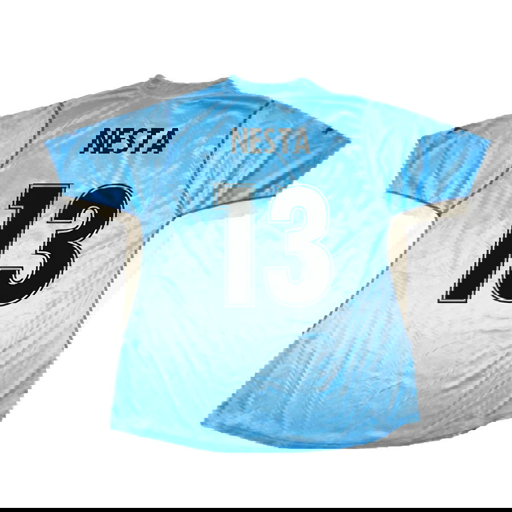 Lazio 2001-02 Home Shirt (Very Good) (Nesta 13)