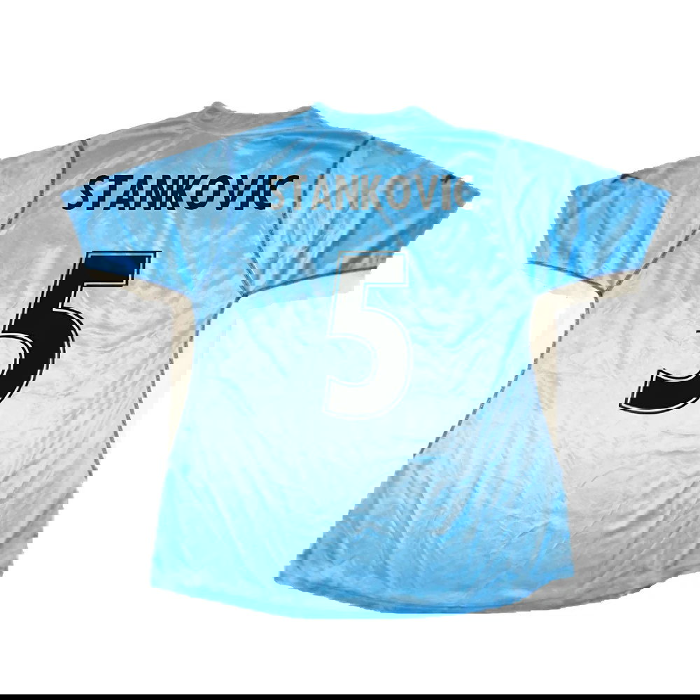 Lazio 2001-02 Home Shirt (Very Good) (Stankovic 5)