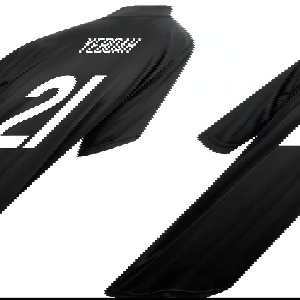 Leeds 1996 Blackout Home Shirt (Yeboah 21)