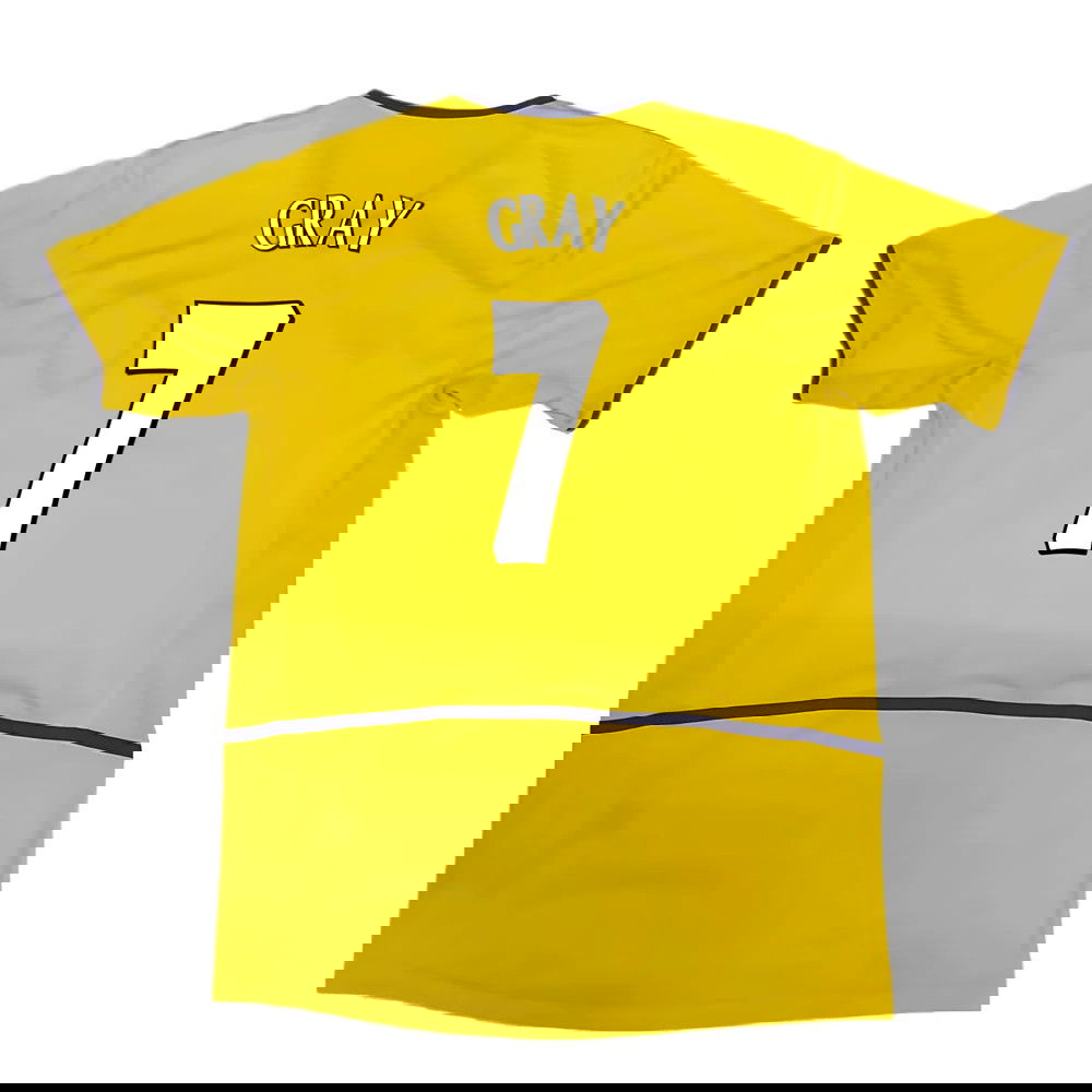 Leeds 2002-2003 Away Shirt (Excellent) (Gray 7)