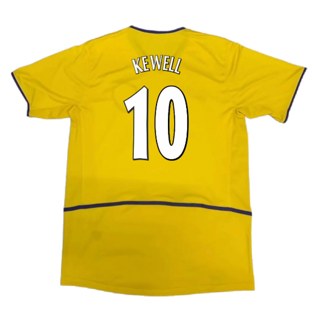 Leeds 2002-2003 Away Shirt (Excellent) (KEWELL 10)