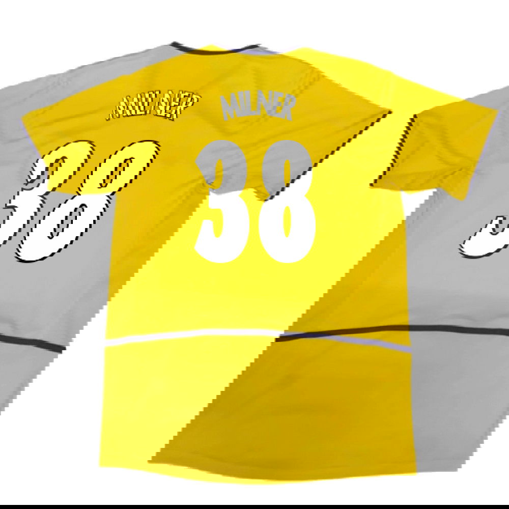 Leeds 2002-2003 Away Shirt (Excellent) (Milner 38)