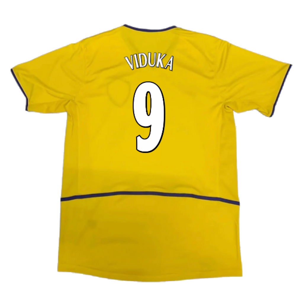 Leeds 2002-2003 Away Shirt (Excellent) (VIDUKA 9)