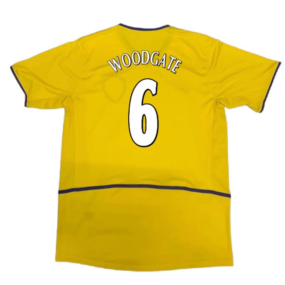 Leeds 2002-2003 Away Shirt (Excellent) (Woodgate 6)