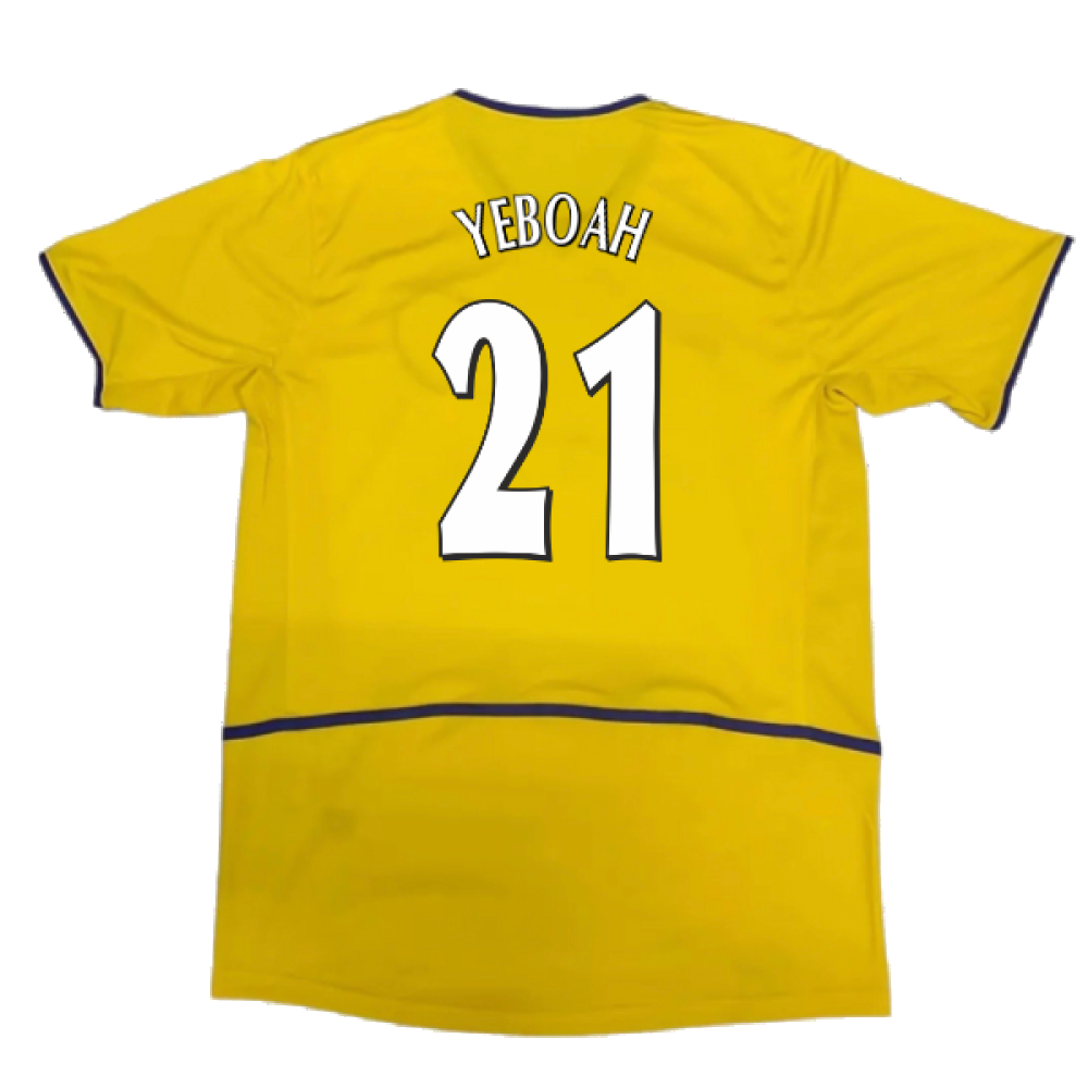 Leeds 2002-2003 Away Shirt (Excellent) (Yeboah 21)