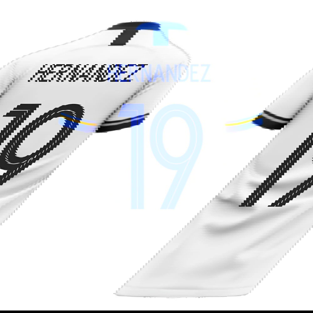 Leeds 2020-2021 Home Concept Football Kit (Fans Culture) (HERNANDEZ 19)