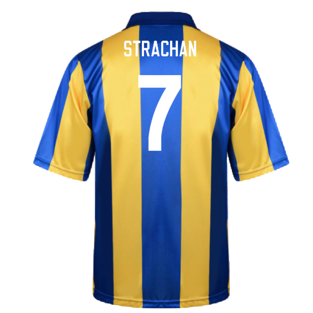 Leeds United 1993-1994 Away Shirt (XL) (Very Good) (STRACHAN 7)