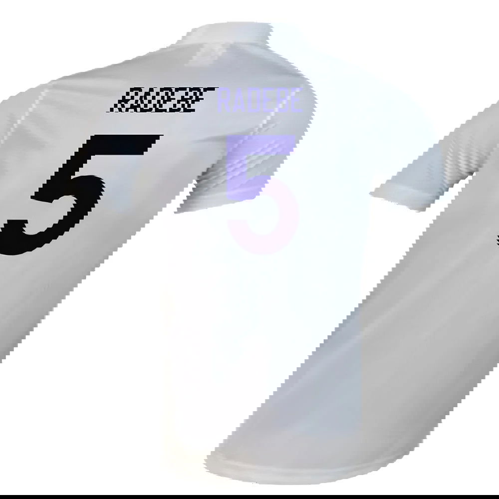 Leeds United 1995-1996 Home Shirt (Excellent) (Radebe 5)