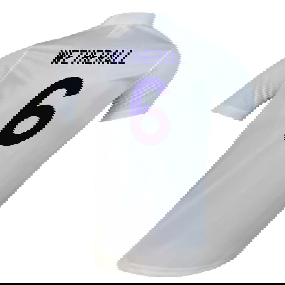 Leeds United 1995-1996 Home Shirt (Excellent) (Wetherall 6)