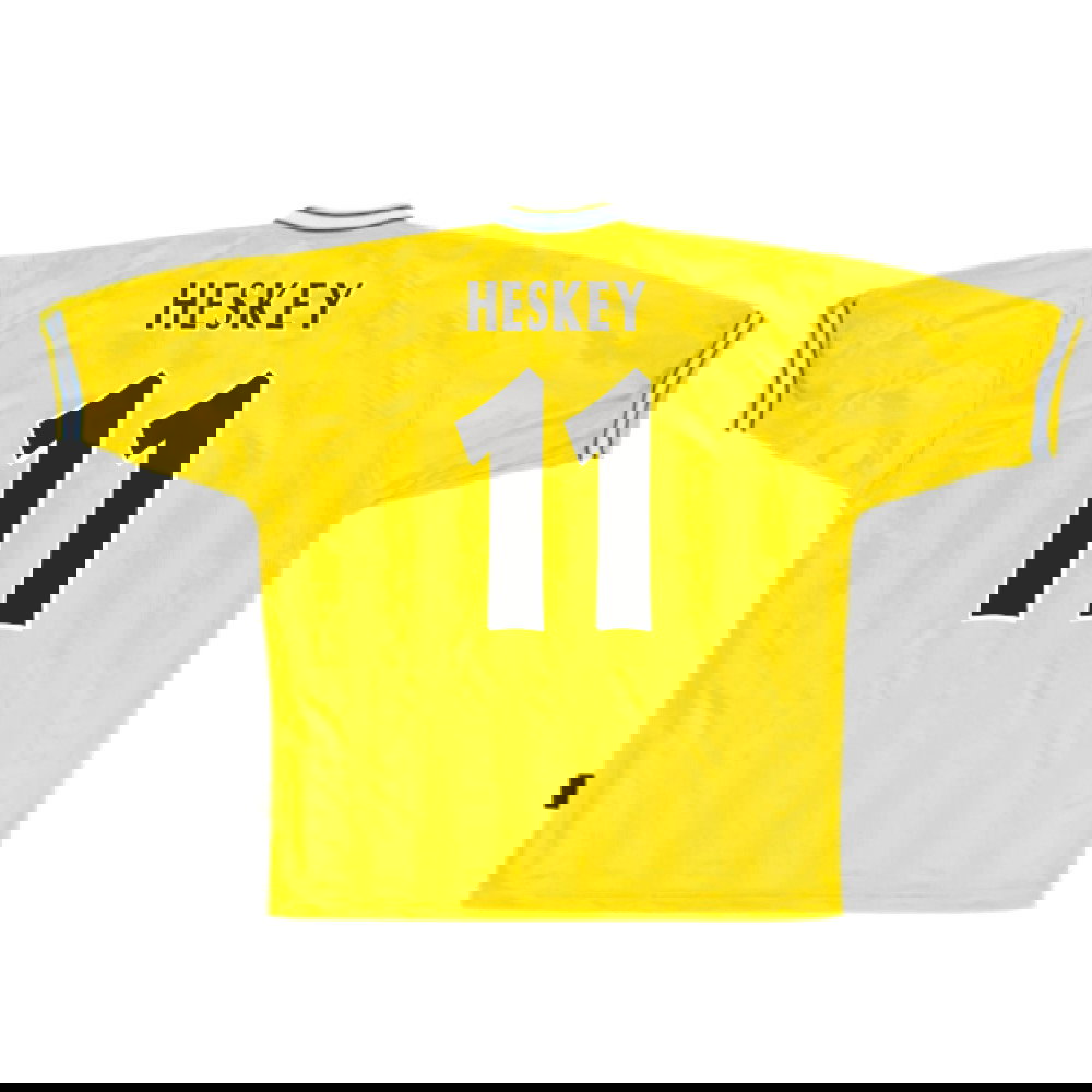 Leeds United 1996-1999 Away Shirt (S) (Excellent) (Heskey 11)