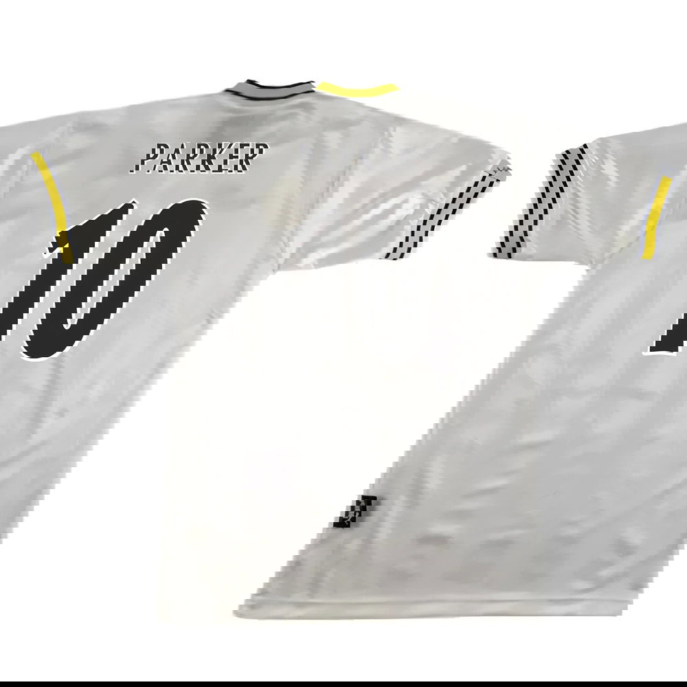 Leeds United 1996-99 Home Shirt (M) (Excellent) (Parker 10)