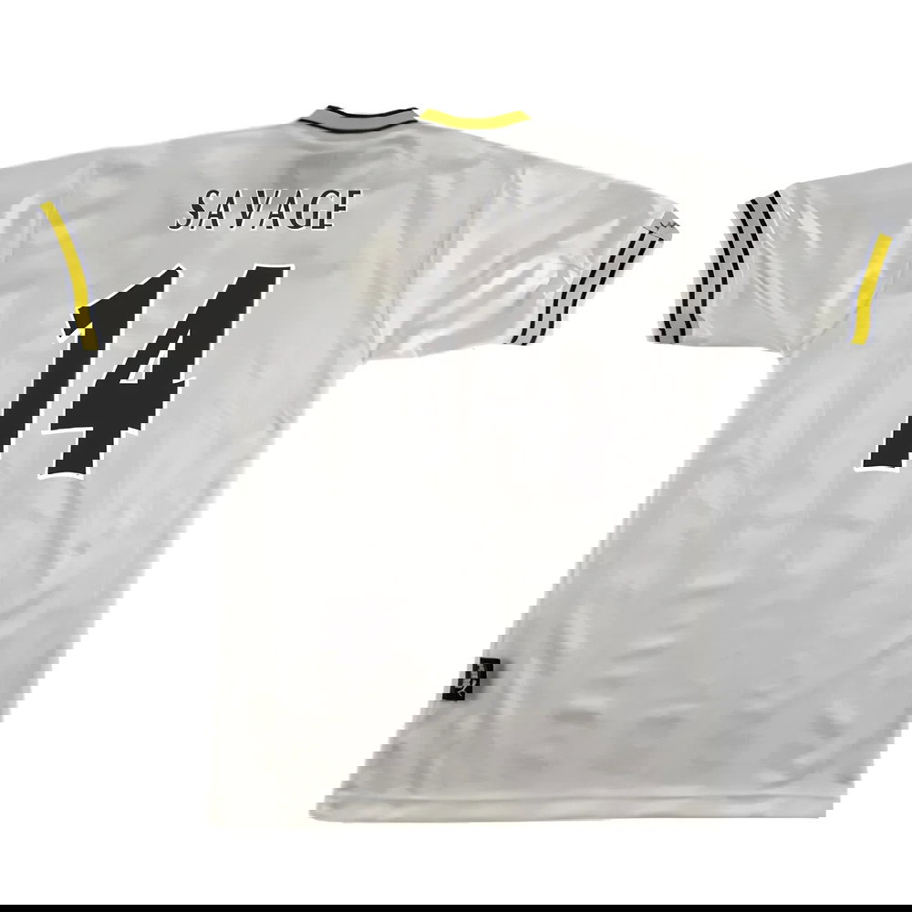 Leeds United 1996-99 Home Shirt (M) (Excellent) (Savage 14)