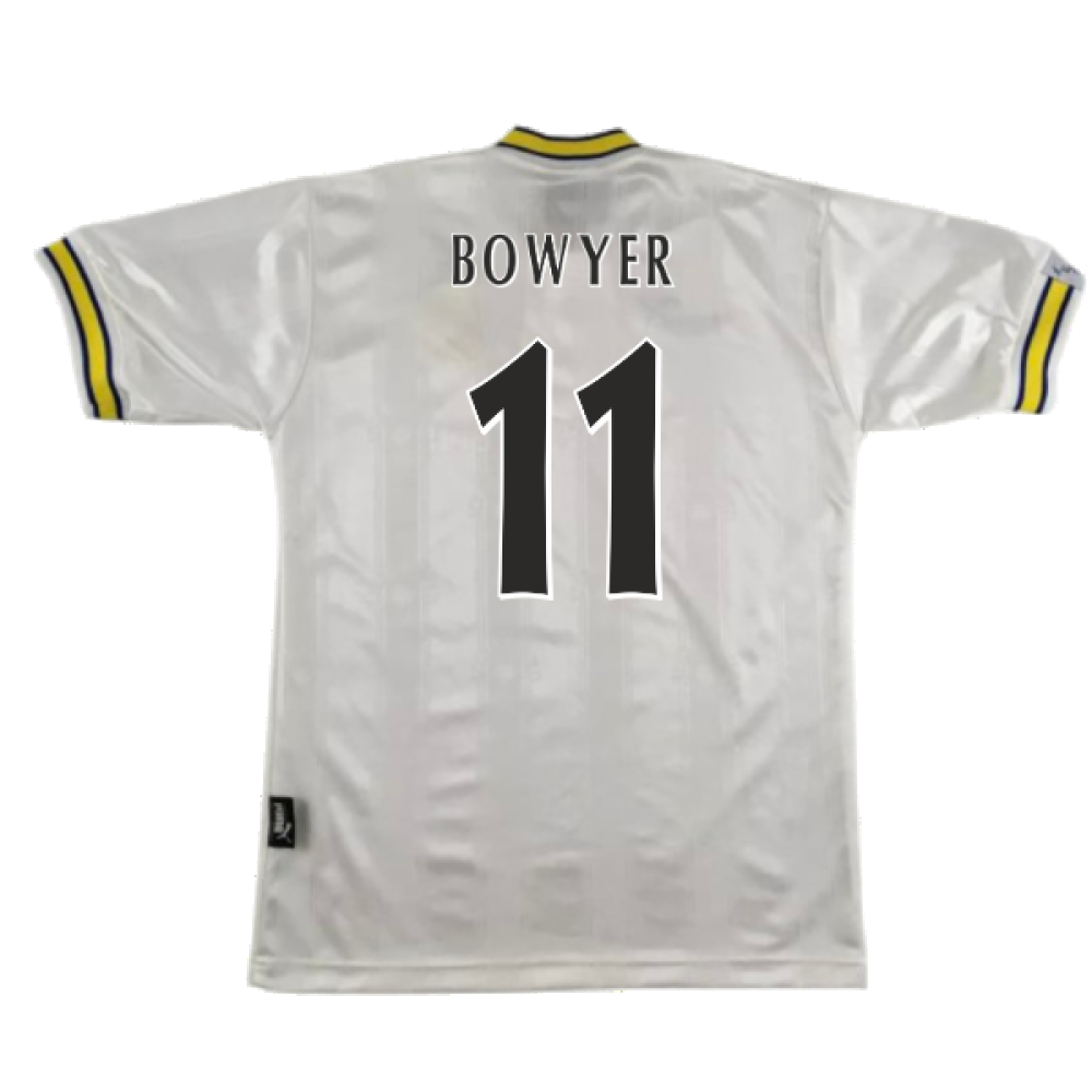 Leeds United 1996-98 Home Shirt (L) (Mint) (Bowyer 11)