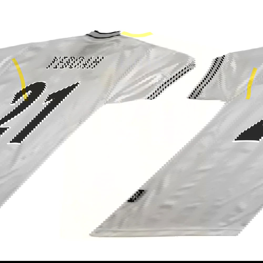 Leeds United 1996-98 Home Shirt (L) (Mint) (Yeboah 21)